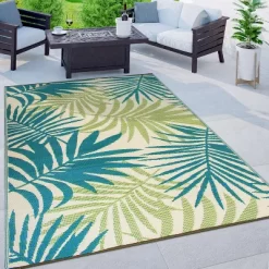 World Rug Gallery Floral Modern Reversible Plastic Outdoor Rugs -Quality Garden Outdoor Store GUEST a6cccdfb 69d8 45da 94fd 94986846d9e1