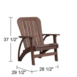 Teal Island Designs Dylan Dark Wood Outdoor Adirondack Chair 13 Teal Island Designs Dylan Dark Wood Outdoor Adirondack Chair -Quality Garden Outdoor Store GUEST a7b68f41 15f3 4104 bdfc 2a2629a7ef74