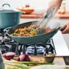 Rachael Ray Cook + Create 14" Aluminum Nonstick Wok - Agave Blue