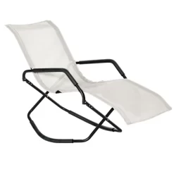 Outsunny Garden Rocking Sun Lounger Outdoor Zero-gravity Folding Reclining Rocker Lounge Chair For Sunbathing 14 Outsunny Garden Rocking Sun Lounger Outdoor Zero-gravity Folding Reclining Rocker Lounge Chair For Sunbathing -Quality Garden Outdoor Store GUEST a8944fbc af59 4d46 b621 45c7a63d34d0