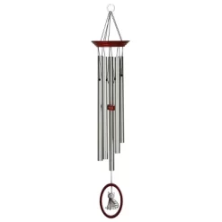 Woodstock Wind Chimes Signature Collection, Wind Fantasy Chime, 24'' Silver Wind Chime -Quality Garden Outdoor Store GUEST a89d8710 f729 4fa5 a0cc f5a6950560b1