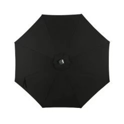 11' X 11' Calypso II Market Patio Umbrella With Solar LED Strip Lights Black - Island Umbrella 17 11' X 11' Calypso II Market Patio Umbrella With Solar LED Strip Lights Black - Island Umbrella -Quality Garden Outdoor Store GUEST aa80aafe f7aa 4472 a3ec 02617d1456ee