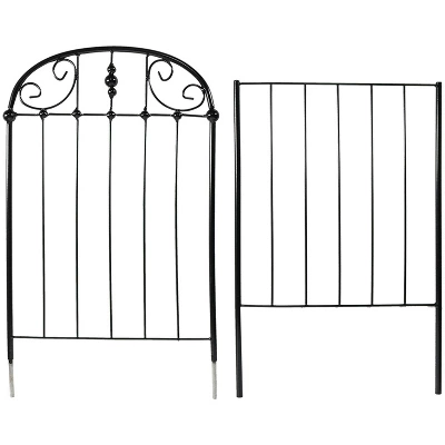 Sunnydaze Decor Sunnydaze Metal Wire Traditional Garden Trellis For Climbing Plants And Flowers - 32" H - Black - 2-Pack 3 Sunnydaze Decor Sunnydaze Metal Wire Traditional Garden Trellis For Climbing Plants And Flowers - 32" H - Black - 2-Pack - Image 3