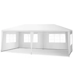 Costway 10'x20' Canopy Tent Heavy Duty Wedding Party Tent 4 Sidewalls W/Carry Bag 11 Costway 10'x20' Canopy Tent Heavy Duty Wedding Party Tent 4 Sidewalls W/Carry Bag -Quality Garden Outdoor Store GUEST aae3549b 9e45 4984 b993 22be84b70a97
