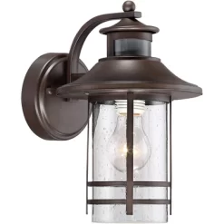 John Timberland Galt Outdoor Mission Wall Light Fixture Oil Rubbed Bronze Motion Sensor Dusk To Dawn 11 1/4" Seedy Glass For Post Exterior Barn Deck 10 John Timberland Galt Outdoor Mission Wall Light Fixture Oil Rubbed Bronze Motion Sensor Dusk To Dawn 11 1/4" Seedy Glass For Post Exterior Barn Deck -Quality Garden Outdoor Store GUEST ab6900e3 c526 4bbd afab 85a47ca1d1f8
