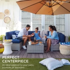 Best Choice Products 7-Piece Modular Outdoor Conversational Furniture Set, Wicker Sectional Sofas W/ Cover -Quality Garden Outdoor Store GUEST ad4d8eb8 f8f5 4509 806e 8a923d44a545