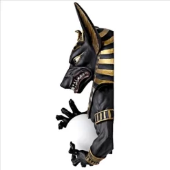 Design Toscano Anubis, Egyptian God Of The Underworld Illuminated Wall Sculpture -Quality Garden Outdoor Store GUEST ad7d8559 e36c 46dd 83a5 22773ef4dc80