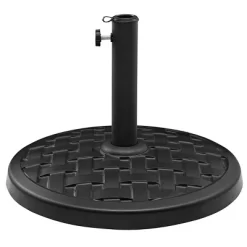 Rashida Round Lattice Weave Umbrella Stand - Saracina Home -Quality Garden Outdoor Store GUEST b0050dfe 8fb7 4e77 accf f96ab5cd7872