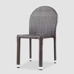 Aurora 4pk Wicker Stacking Chairs - Brown - Christopher Knight Home -Quality Garden Outdoor Store GUEST b037e7d2 5fd3 4547 80ca af1d9570c445