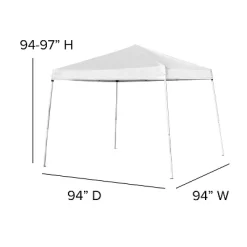 Flash Furniture 8'x8' Pop Up Event Canopy Tent With Carry Bag And 6-Foot Bi-Fold Folding Table With Carrying Handle - Tailgate Tent Set 10 Flash Furniture 8'x8' Pop Up Event Canopy Tent With Carry Bag And 6-Foot Bi-Fold Folding Table With Carrying Handle - Tailgate Tent Set -Quality Garden Outdoor Store GUEST b16a9243 4870 4a80 a21d 34a4e4b2aac1