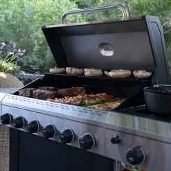 Megamaster 6-Burner Gas Grill With Stainless Steel Tong 720-0983CTG 12 Megamaster 6-Burner Gas Grill With Stainless Steel Tong 720-0983CTG -Quality Garden Outdoor Store GUEST b20deda3 cd9d 41b4 a9cd 3654d010fa11