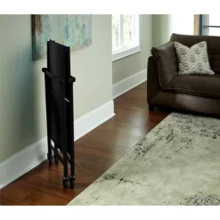 Indoor/Outdoor Folding Serving Cart With Wheels & Shelves - Black - Room & Joy -Quality Garden Outdoor Store GUEST b4dec52a 8ba0 4820 b790 fb57ada6cbdf