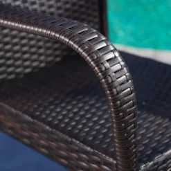 Lala 3pc Square Wicker Patio Bar Set - Brown - Christopher Knight Home -Quality Garden Outdoor Store GUEST b7c8d5cf bdef 4861 9b49 f8d4078828dc