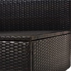 4pc Wicker Half-Moon Patio Set With Cushions - Brown/Beige - GODEER 21 4pc Wicker Half-Moon Patio Set With Cushions - Brown/Beige - GODEER -Quality Garden Outdoor Store GUEST b7d61b50 a9e5 4294 b600 c55dd13542dc