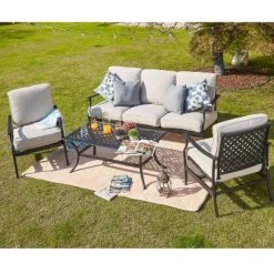 4pc Outdoor Patio Seating Set - Patio Festival -Quality Garden Outdoor Store GUEST b7df3bbf d8df 4c9c bf04 420f83ca4718