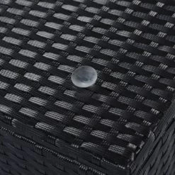 10pc Wicker Patio Sectional Seating Set With Cushion - Black/Beige - GODEER -Quality Garden Outdoor Store GUEST b800ba1b 7382 497a 9a8e 148a9853d0db