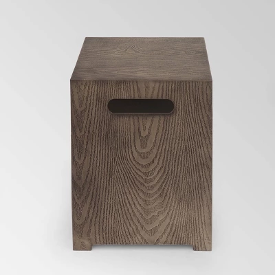 Wellington 48" Rectangular Iron Gas Fire Pit With Tank Holder - Brown - Christopher Knight Home 3 Wellington 48" Rectangular Iron Gas Fire Pit With Tank Holder - Brown - Christopher Knight Home - Image 3