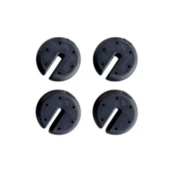 Z-Shade ZSCIRWTS-4 Black Durable Plastic Coated 5 Pound Circular Cement Core Canopy Shade Tent Outdoor Weight Plates, Set Of 4 -Quality Garden Outdoor Store GUEST ba5898ea afea 4c9f a51a 100acfb30e8c