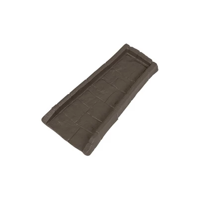 Suncast Outdoor Decorative Rain Gutter Downspout Splash Block, Java (6 Pack) 1 Suncast Outdoor Decorative Rain Gutter Downspout Splash Block, Java (6 Pack)