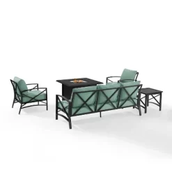 Kaplan 5pc Outdoor Sofa Set With Fire Table - Mist - Crosley 15 Kaplan 5pc Outdoor Sofa Set With Fire Table - Mist - Crosley -Quality Garden Outdoor Store GUEST ba84a8bc 56e1 492c a667 9e17ac7a64ef
