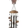 Dawhud Direct 32" H Rustic Turtles Wind Chimes