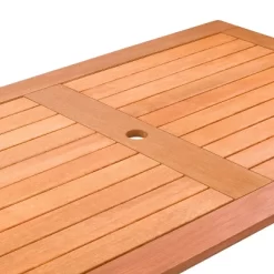 7pc Outdoor Dining Set - Natural - CorLiving -Quality Garden Outdoor Store GUEST bacc947c 5fe6 4961 aa7a 0b504b63bd7d