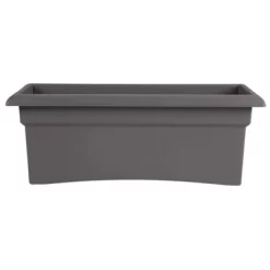 Bloem 26"x11" Veranda Rectangular Window Deck Box Planter -Quality Garden Outdoor Store GUEST bb11f1fc ee66 4a11 8935 399076624d79