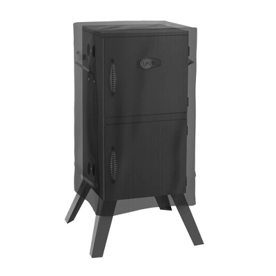 Pure Grill 30-inch Smoker BBQ Grill Cover For Electric Vertical Smokers, Universal Fit Cover 19" X 17" X 30" 1 Pure Grill 30-inch Smoker BBQ Grill Cover For Electric Vertical Smokers, Universal Fit Cover 19" X 17" X 30"