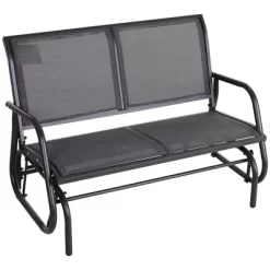Outsunny 2-Person Outdoor Glider Bench Patio Double Swing Rocking Chair Loveseat W/Power Coated Steel Frame For Backyard Garden Porch 18 Outsunny 2-Person Outdoor Glider Bench Patio Double Swing Rocking Chair Loveseat W/Power Coated Steel Frame For Backyard Garden Porch -Quality Garden Outdoor Store GUEST bbb4f94a b2c0 4b3b a3f4 7011ddcb2293