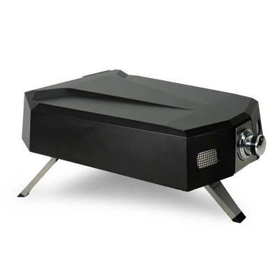 Permasteel 12" Countertop Outdoor Pizza Oven With Cover - Black 3 Permasteel 12" Countertop Outdoor Pizza Oven With Cover - Black - Image 3