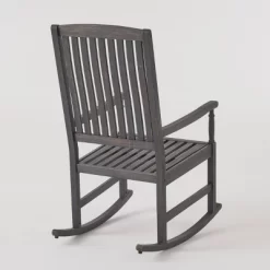 Arcadia Acacia Wood Rocking Chair Dark Gray - Christopher Knight Home 9 Arcadia Acacia Wood Rocking Chair Dark Gray - Christopher Knight Home -Quality Garden Outdoor Store GUEST bc103e69 bacd 4839 81b1 7613657e5e39