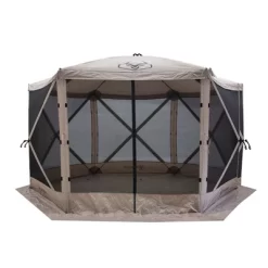 Gazelle Tents G6 12ft X 12ft 6 Sided Pop Up Portable 8 Person Gazebo, Desert Sand And Portable Gazebo Screen Tent Wind Panels, Desert Sand (3 Pack) 6 Gazelle Tents G6 12ft X 12ft 6 Sided Pop Up Portable 8 Person Gazebo, Desert Sand And Portable Gazebo Screen Tent Wind Panels, Desert Sand (3 Pack) -Quality Garden Outdoor Store GUEST bcd5c8de 6dae 4fb1 9024 cdef82002a59