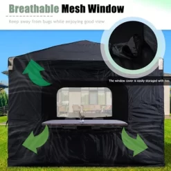 Aoodor Canopy Sidewall Replacement With 2 Side Zipper And Windows For 10' X 10' Pop Up Canopy Tent (Sidewall Only) 15 Aoodor Canopy Sidewall Replacement With 2 Side Zipper And Windows For 10' X 10' Pop Up Canopy Tent (Sidewall Only) -Quality Garden Outdoor Store GUEST bd356d80 86ad 4219 bfd2 d550f2034050