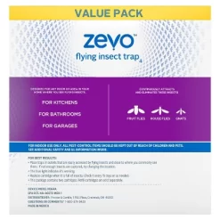 Zevo Indoor Flying Insect Trap Starter Kit For Fruit Flies, Gnats, And House Flies - 4ct -Quality Garden Outdoor Store GUEST bdfe61a2 2717 45ad 9d90 9c2b22366251