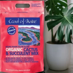 Coast Of Maine Indoor Outdoor Mount Desert Island Blend Organic Cactus And Succulent Potting Soil Mix With Beneficial Nutrients, 8 Quart Bag -Quality Garden Outdoor Store GUEST be92cf29 04f7 430d 9b69 0d87b5d10aad