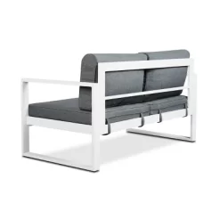 Baltic Patio Loveseat White - Real Flame 6 Baltic Patio Loveseat White - Real Flame -Quality Garden Outdoor Store GUEST c08f74e0 1609 4a42 96d1 3b6018ce7aec