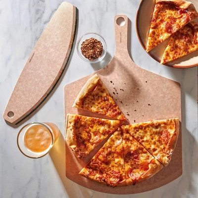 Epicurean 2pc Pizza Peel With Pizza Cutter Set 4 Epicurean 2pc Pizza Peel With Pizza Cutter Set - Image 4