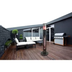 Infrared Electric Wall Mounted Outdoor Heater - Black - Westinghouse