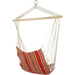 Northlight 21" X 34" Striped Hammock Chair With Padding And Wooden Bar - Red/Yellow 9 Northlight 21" X 34" Striped Hammock Chair With Padding And Wooden Bar - Red/Yellow -Quality Garden Outdoor Store GUEST c2d6bc4b 3920 46cd 8e68 26471295e236
