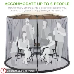 Best Choice Products 9ft Adjustable Bug Screen Accessory For Outdoor Patio Umbrella W/ Polyester Net, Fillable Base 10 Best Choice Products 9ft Adjustable Bug Screen Accessory For Outdoor Patio Umbrella W/ Polyester Net, Fillable Base -Quality Garden Outdoor Store GUEST c3e481e9 ec98 4ecd aa9d f8a4378c8365
