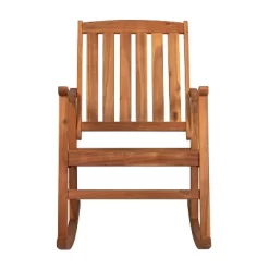 Perry Classic Slat-Back Acacia Wood Patio Outdoor Rocking Chair - JONATHAN Y 9 Perry Classic Slat-Back Acacia Wood Patio Outdoor Rocking Chair - JONATHAN Y -Quality Garden Outdoor Store GUEST c41220cf 4669 41c6 90c4 e93e96eb9e0b