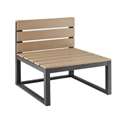 4pc Metal & Wood All Weather Patio Sectional Set - Natural - Saracina Home 7 4pc Metal & Wood All Weather Patio Sectional Set - Natural - Saracina Home -Quality Garden Outdoor Store GUEST c5320dab 24ad 4797 869a 0ca6e9681128