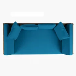 Ottavio Outdoor Acacia Wood Expandable Daybed With Cushions - Dark Teal/Gray - Christopher Knight Home -Quality Garden Outdoor Store GUEST c57048e9 d6ae 4127 9b89 9f6c4b2222ab