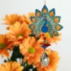 Woodstock Wind Chimes Woodstock Rainbow Makers Collection, Crystal Wonders, 5'' Peacock Crystal Suncatcher CWPEA