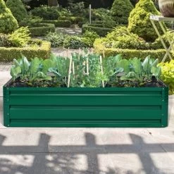 Costway 47"x35.5" Patio Raised Garden Bed Vegetable Flower Plant Dark Green New -Quality Garden Outdoor Store GUEST c60707e0 eae7 4f81 a9fb b055083cd8fa