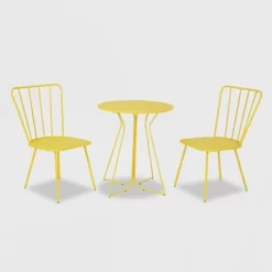 Heidi 3pc Indoor/Outdoor Patio Bistro Set - Novogratz