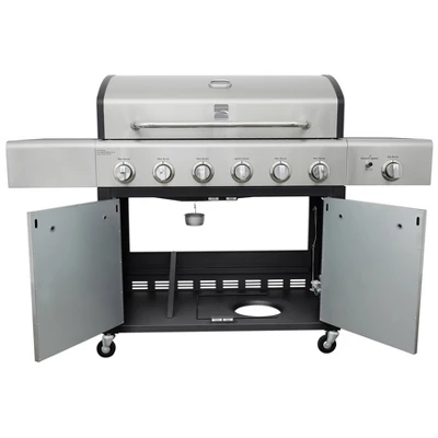 Kenmore 6-Burner XL Grill With Side Propane Gas Burner PG-40611S0L 9 Kenmore 6-Burner XL Grill With Side Propane Gas Burner PG-40611S0L - Image 9