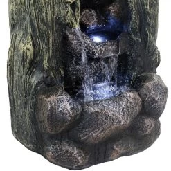 Sunnydaze Decor Sunnydaze 28"H Electric Glass Reinforced Concrete Cavern Of Mystery Outdoor Water Fountain With LED Light -Quality Garden Outdoor Store GUEST c6c93536 2587 4c0e 88b8 0baf28498d0e