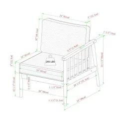Saracina Home 6pc Modern Boho Outdoor Eucalyptus Spindle Sectional -Quality Garden Outdoor Store GUEST c99ed25d 34af 4b8f 9e51 1a16c83bd34e