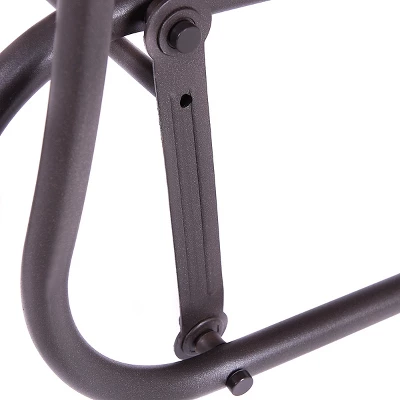 Costway Patio Glider Rocking Bench Double 2 Person Chair Loveseat Armchair Backyard 6 Costway Patio Glider Rocking Bench Double 2 Person Chair Loveseat Armchair Backyard - Image 6